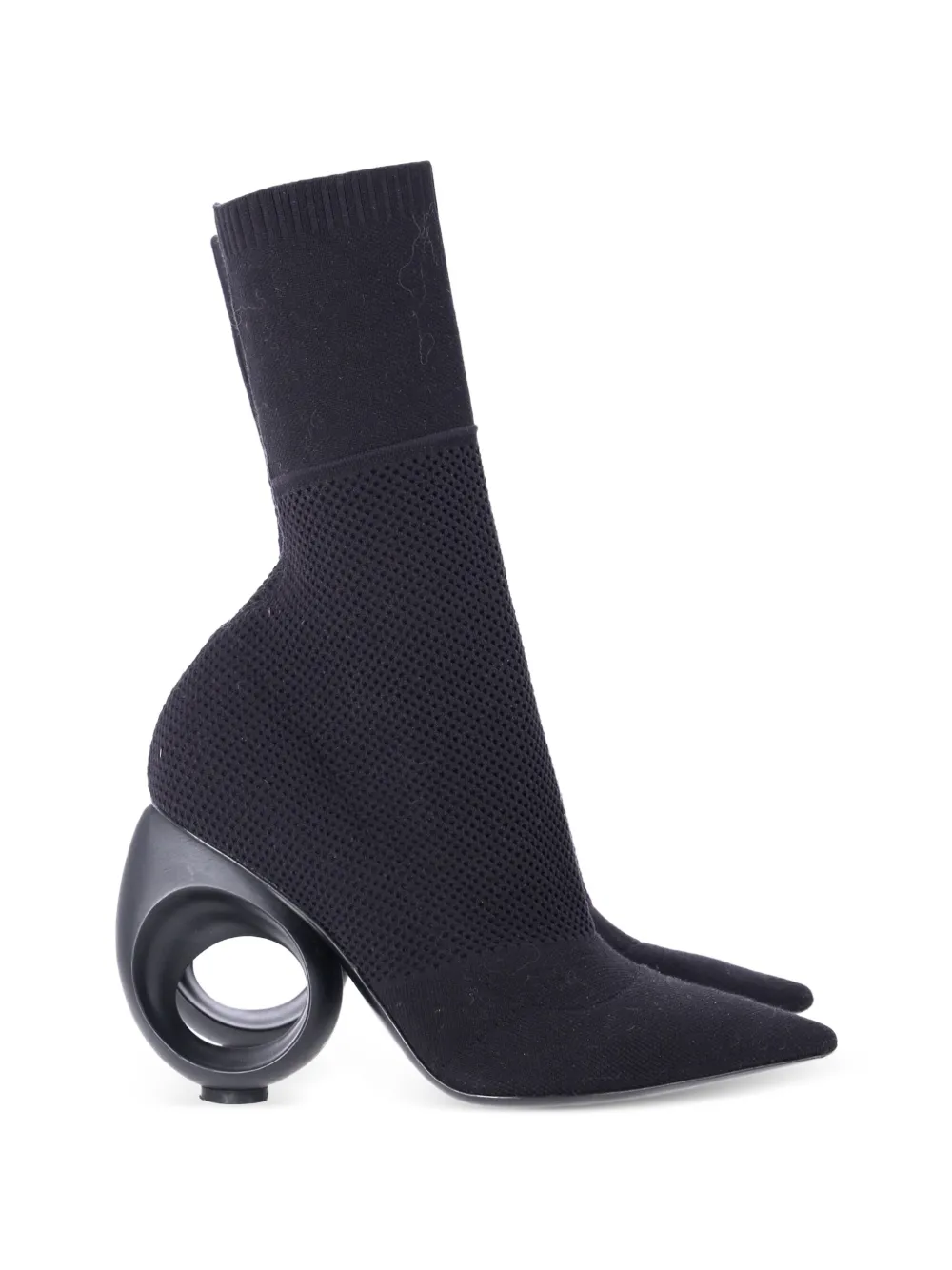 Burberry Pre-Owned Kimberley pointed-toe ankle boots - Nero