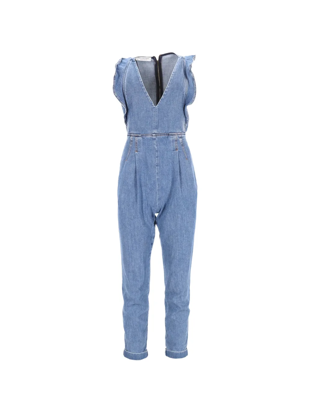 Philosophy Di Lorenzo Serafini Tuta intera con scollo a V - Blu
