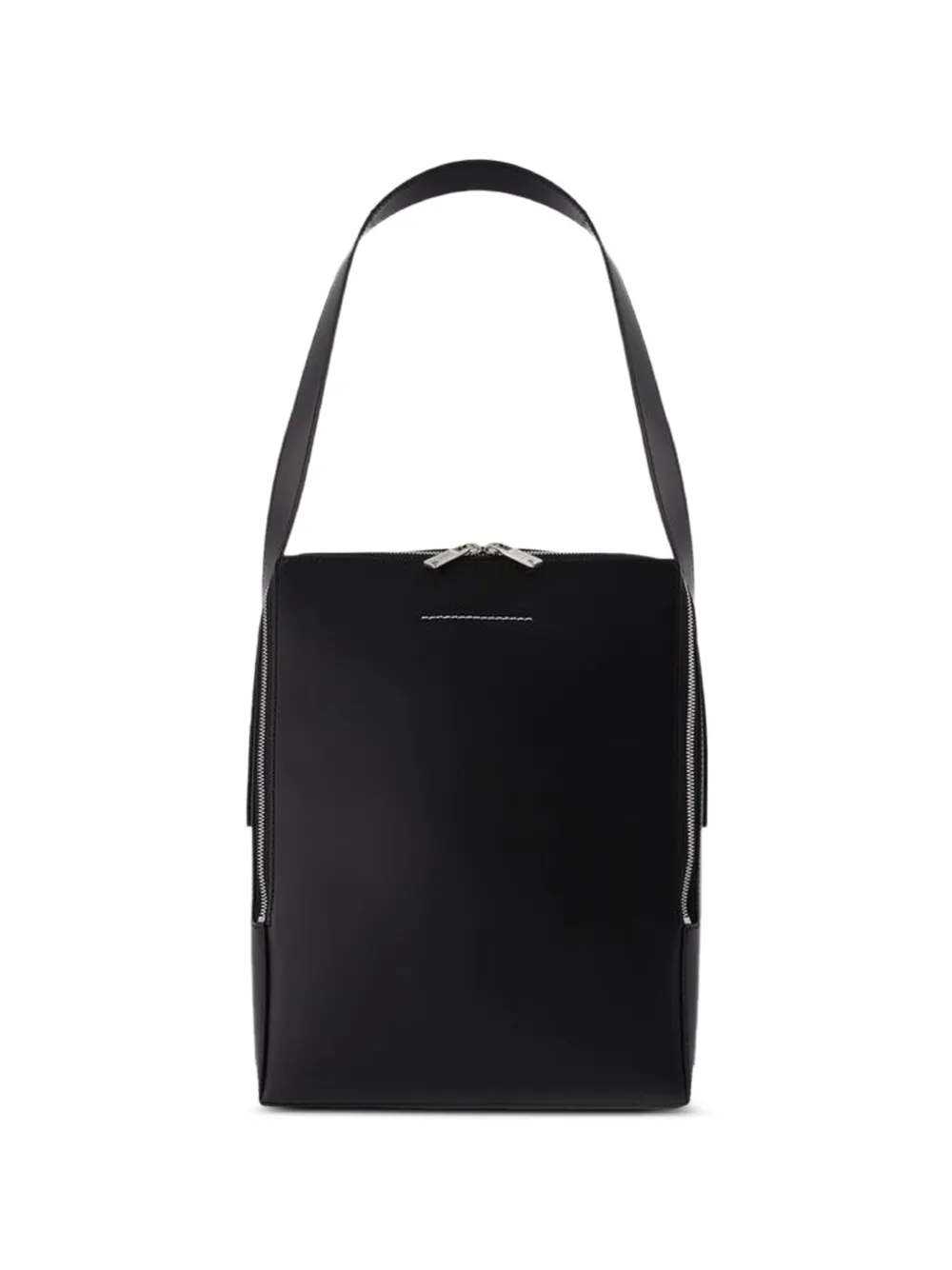 MM6 Maison Margiela Ergo leather shoulder bag - Nero