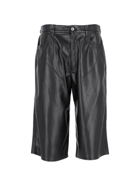 Nanushka leather bermuda shorts