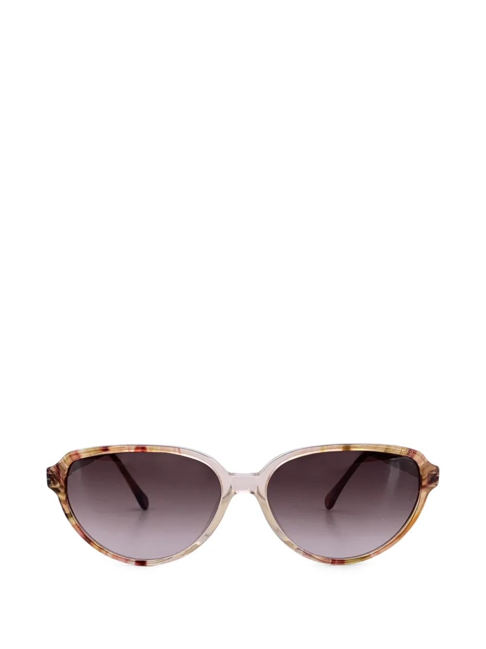 Gucci Pre-Owned 1980s cat-eye sunglasses - Marrone