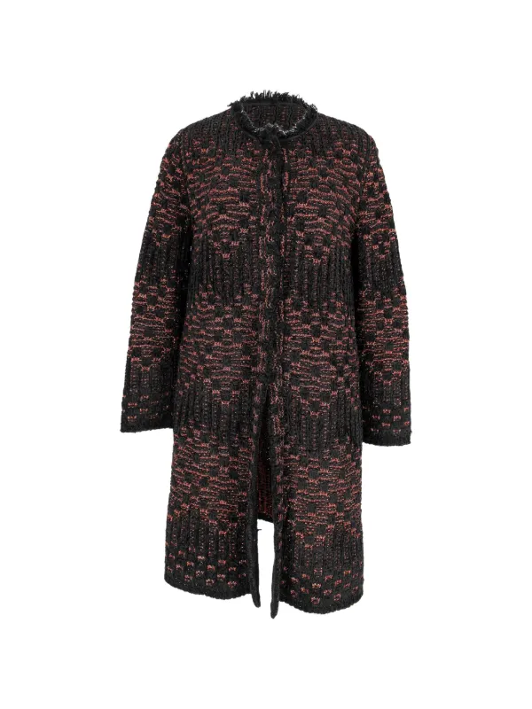 Missoni Pre-Owned ニットコート | ブラック | FARFETCH JP