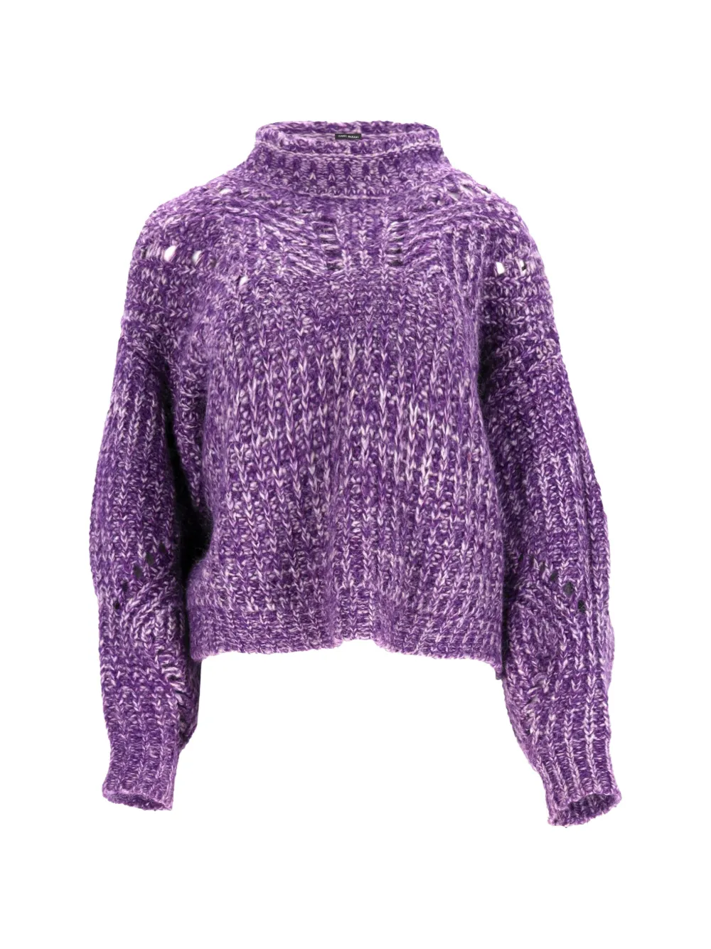 Isabel Marant Vintage pull en mohair Jarren à col roulé - Violet