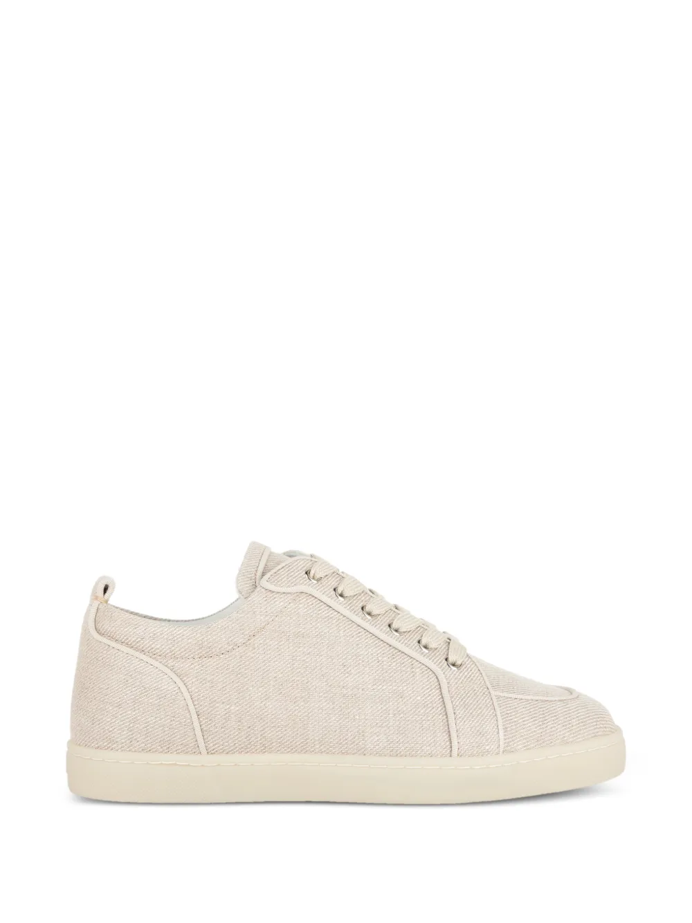 Christian Louboutin Pre-Owned Rantulow lace-up sneakers - Nude