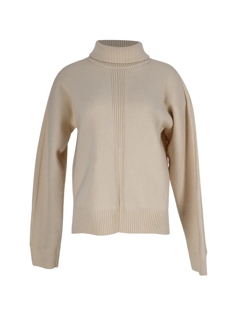 Jil Sander Pre-Owned mock-neck open-back sweater - Toni neutri