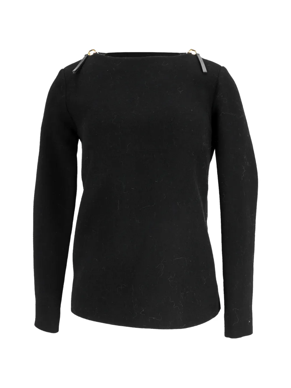 Marni Pre-Owned shoulder-zip sweater - Nero