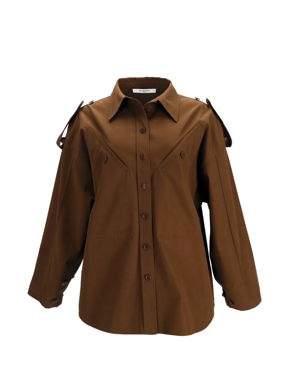 Givenchy Pre-Owned button-down shirt - Marrone