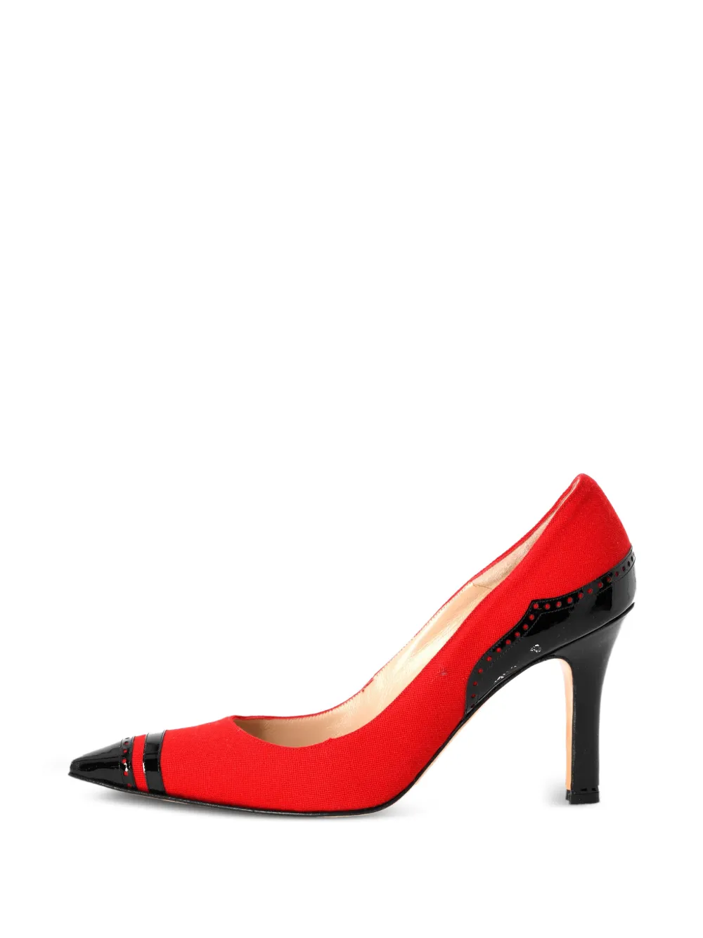 Manolo Blahnik pointed-toe pumps - Rosso