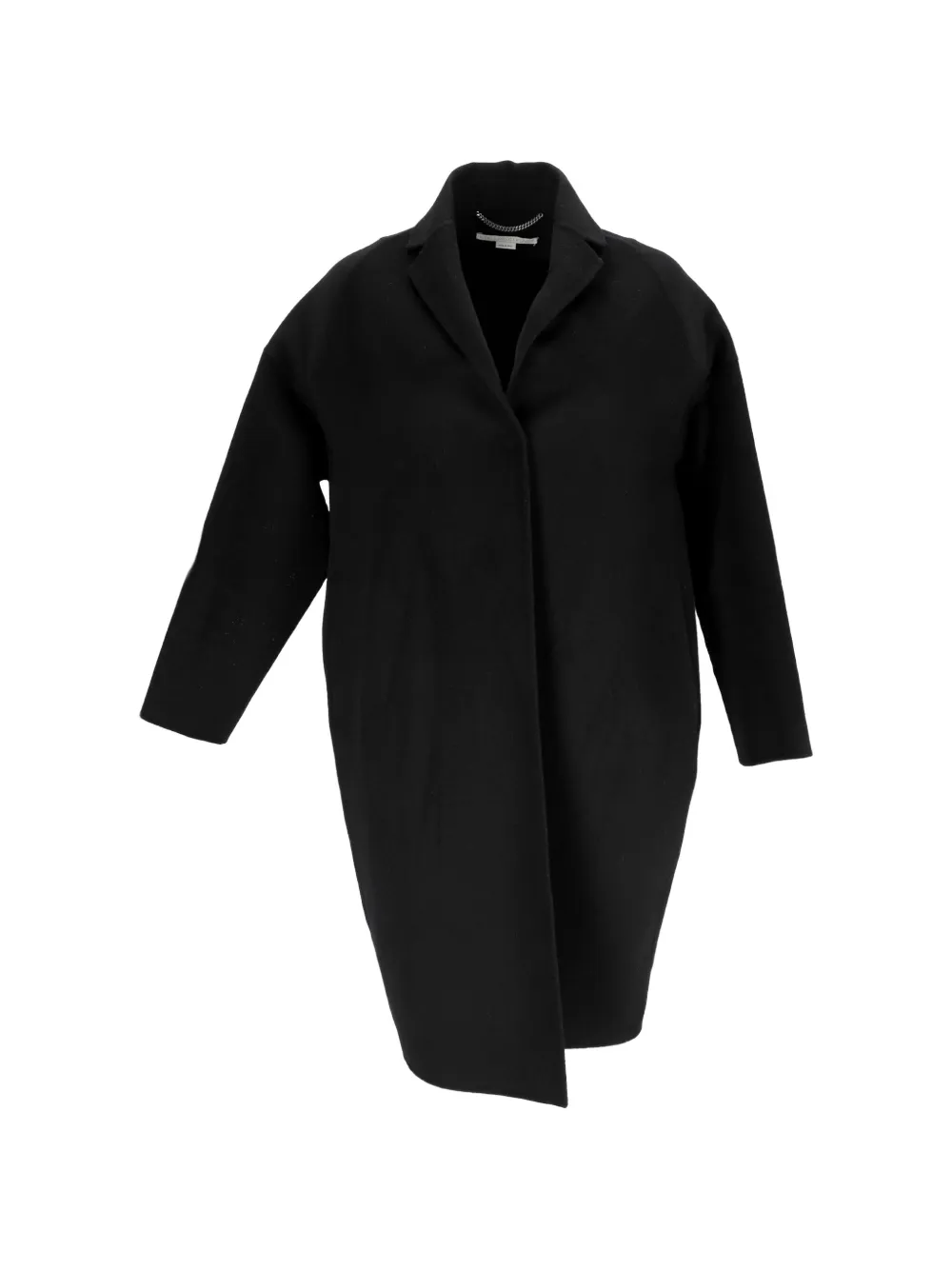 Stella McCartney Pre-Owned asymmetric coat - Schwarz