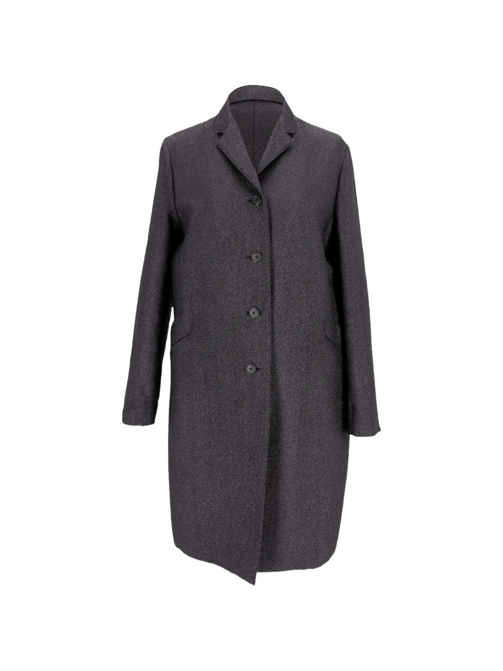 Jil Sander Pre-Owned single-breasted coat - Grigio