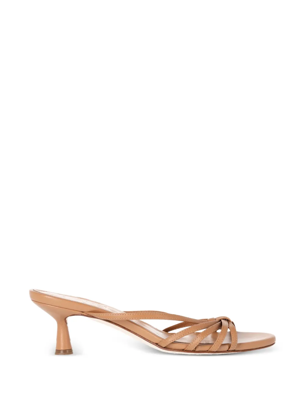 Aeyde Abby leather sandals - Toni neutri