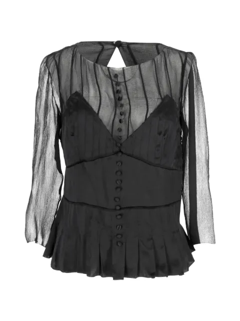 Chloé Pre-Owned blouse à manches longues