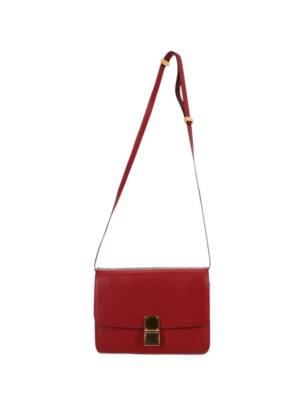 Celine Pre-Owned medium Classic Box shoulder bag - Red