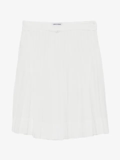 Low Classic pleated midi skirt