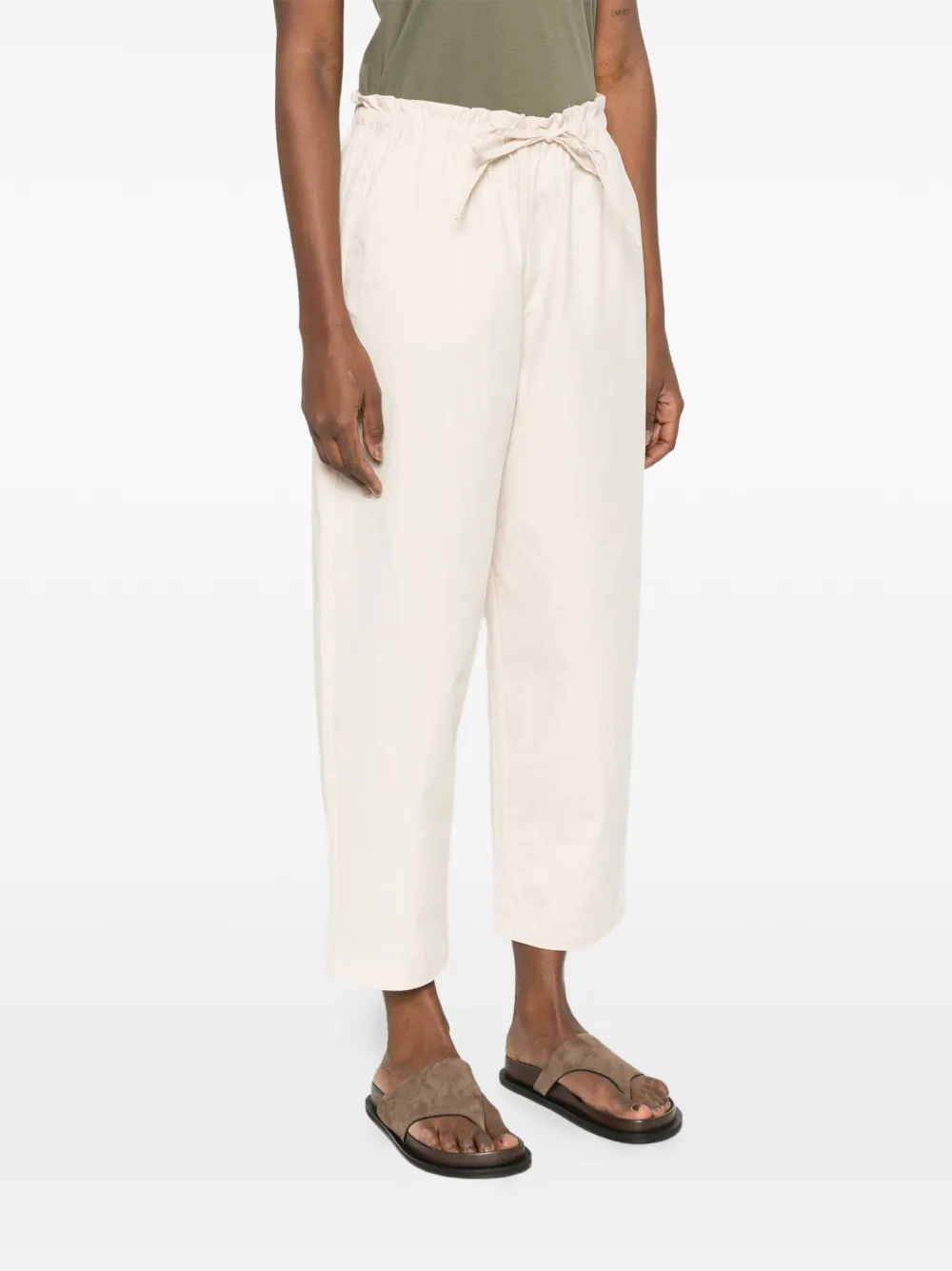  Psophia Drawstring Trousers - Neutrals 