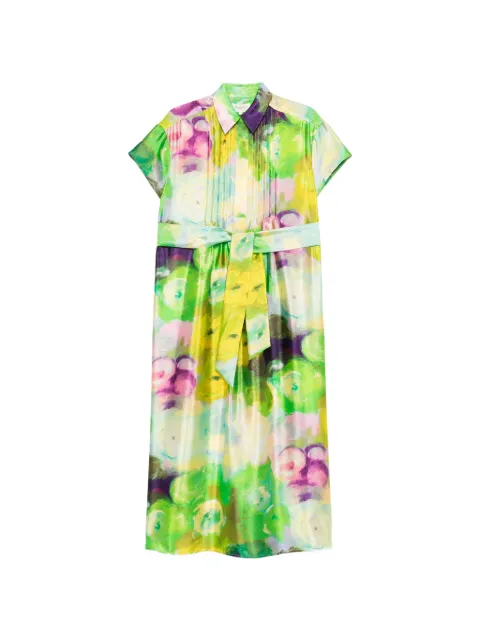 PSOPHIA belted floral dress