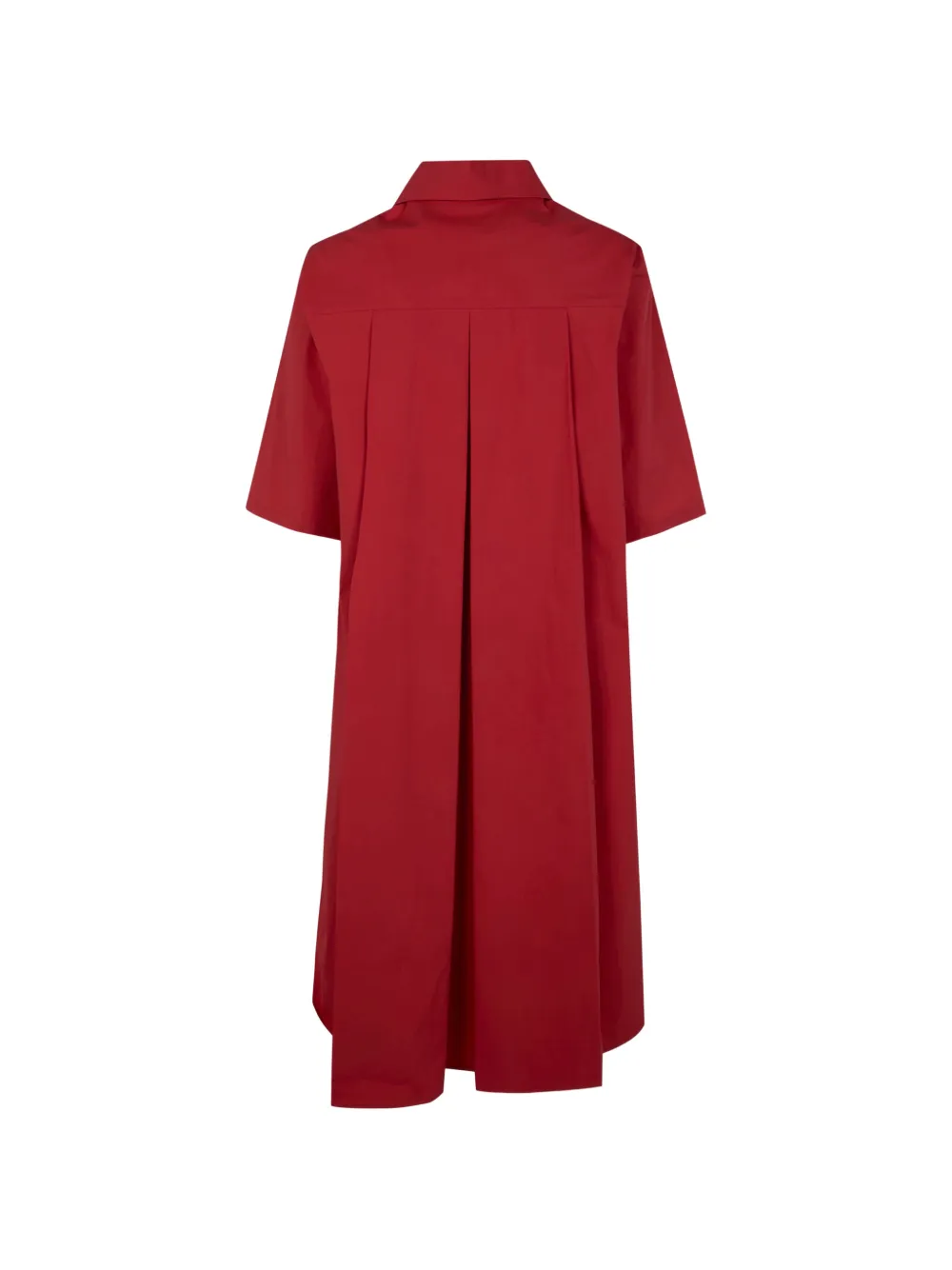  Antonelli Polo-collar Dress - Red 
