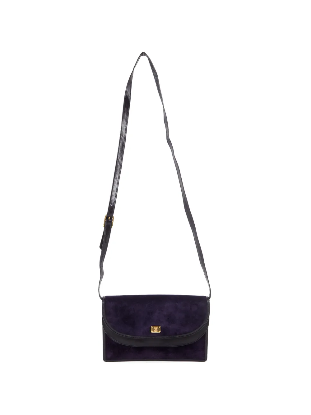 Celine Pre-Owned 1980s suede shoulder bag - Viola