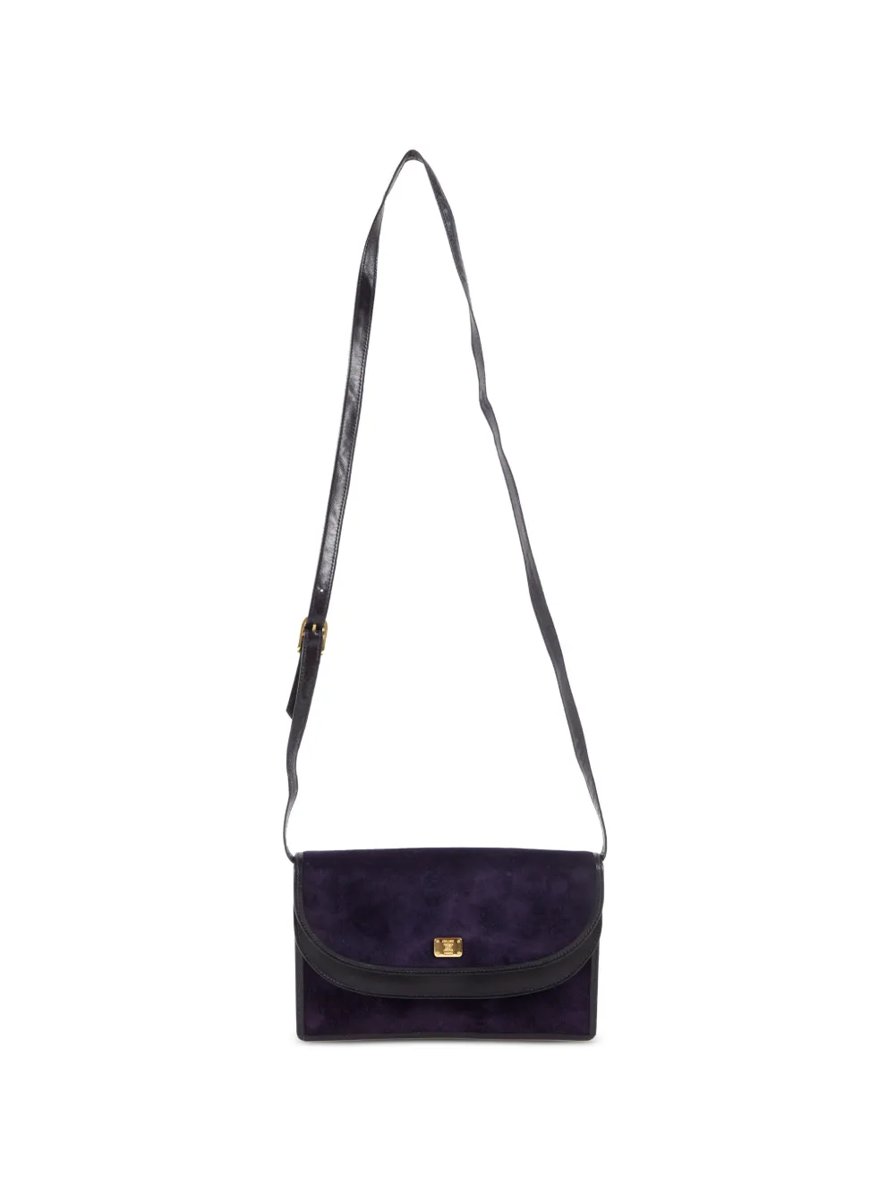 Celine Pre-Owned 1980s suede shoulder bag - Viola