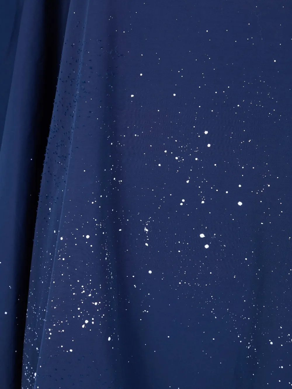 Maria Calderara Jurk met verfspatten Blauw