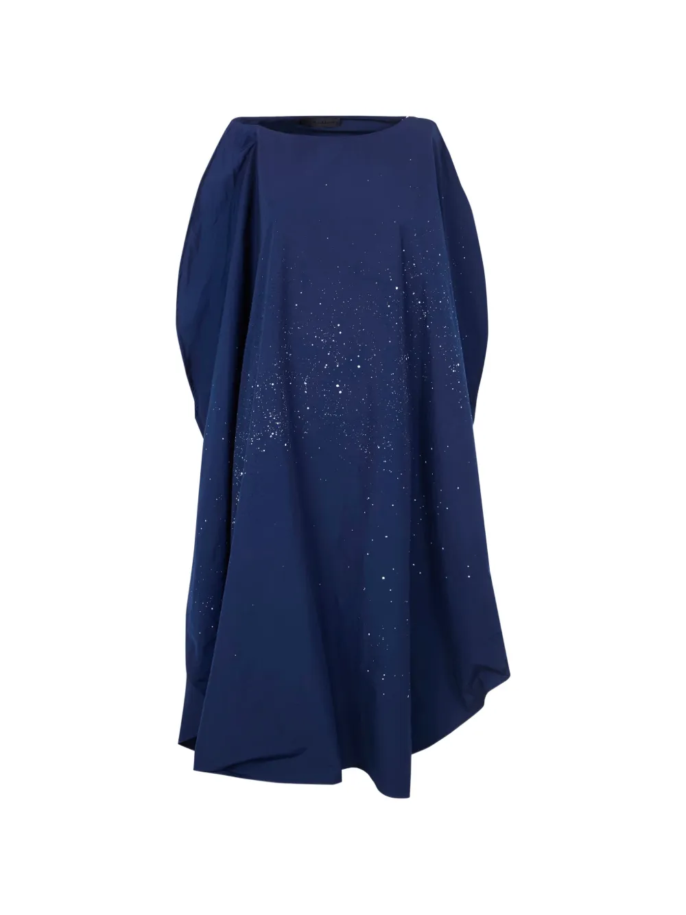 Maria Calderara splatter-print dress - Blu