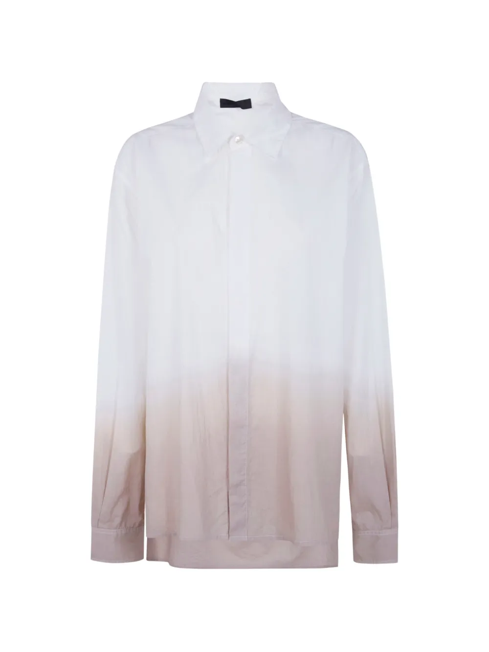 Maria Calderara dip-dye-effect shirt - Bianco
