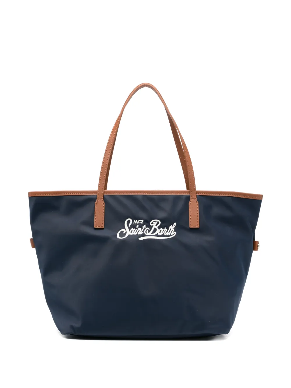 MC2 Saint Barth City logo tote bag - Blu