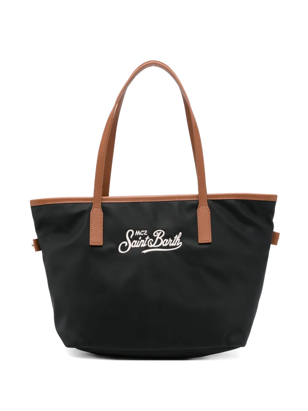 MC2 Saint Barth medium City embroidered tote bag - Nero
