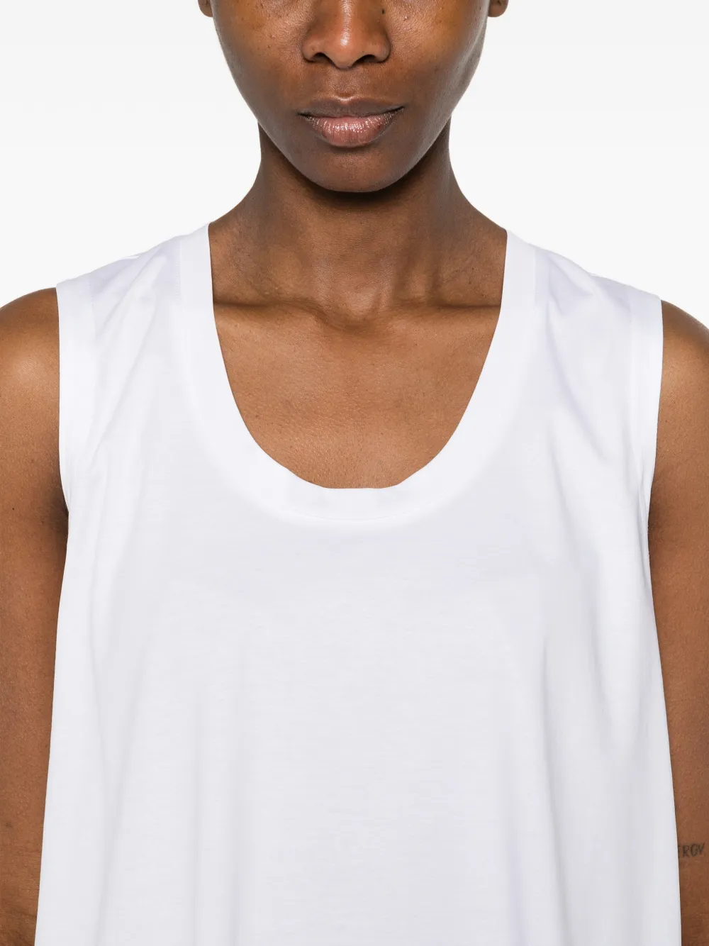 PSOPHIA Mouwloze top Wit