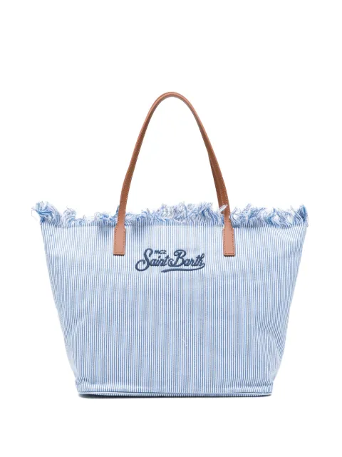 MC2 Saint Barth stribet tote med frynser
