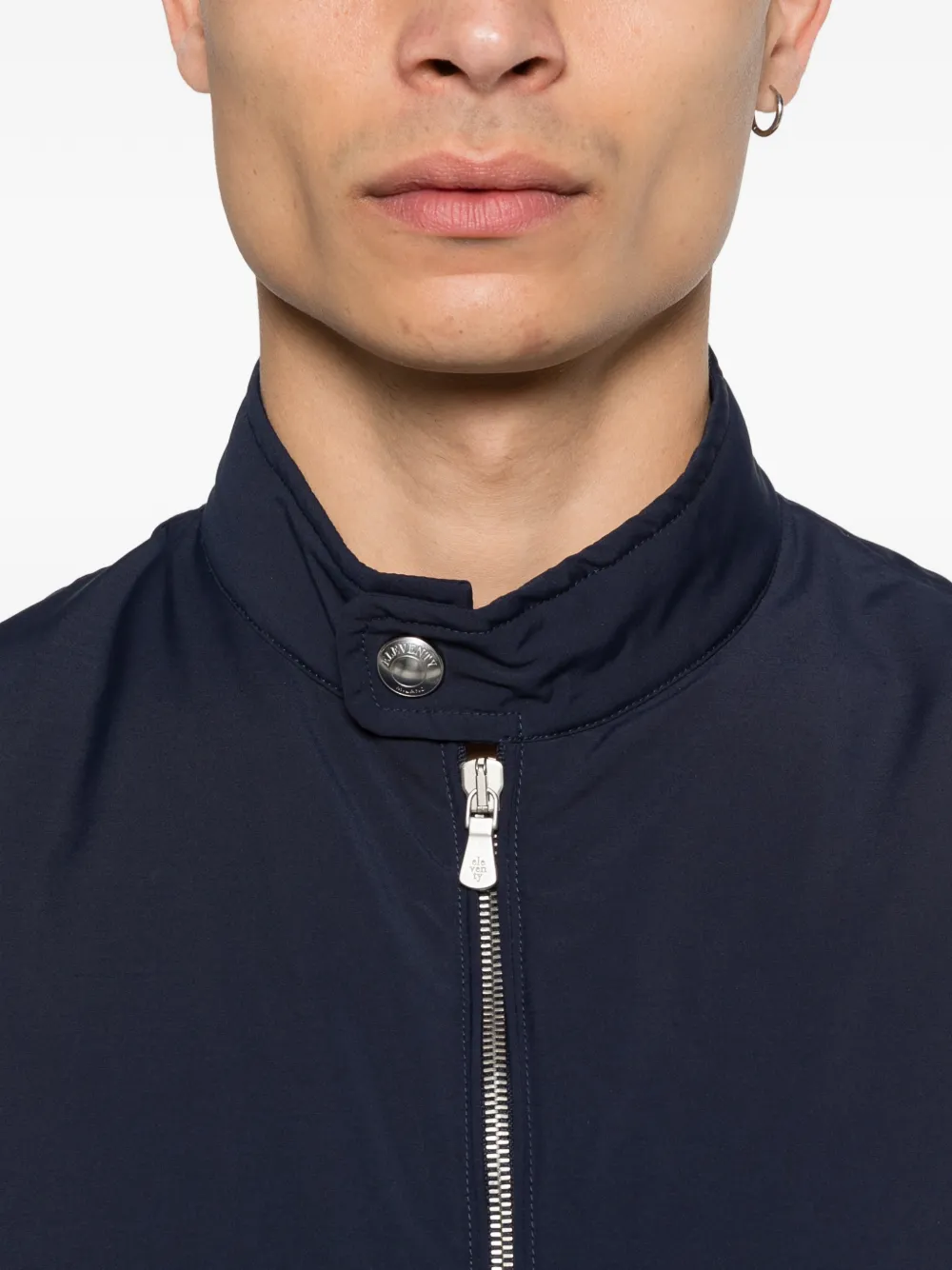 Eleventy Gilet met rits Blauw