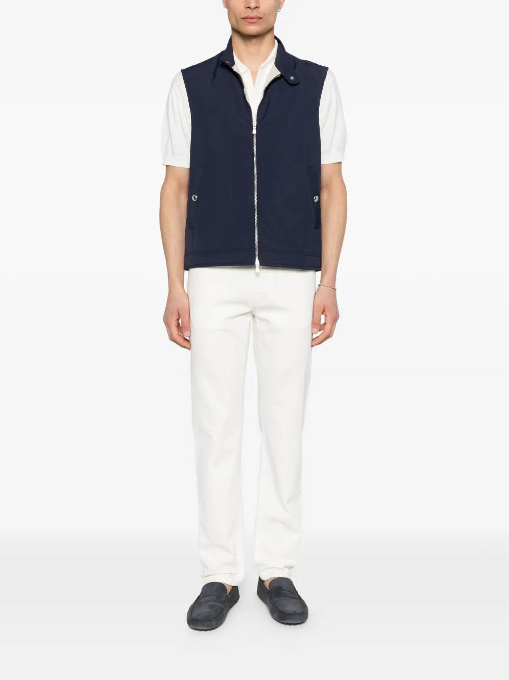 Eleventy chaleco con cierre | Chalecos