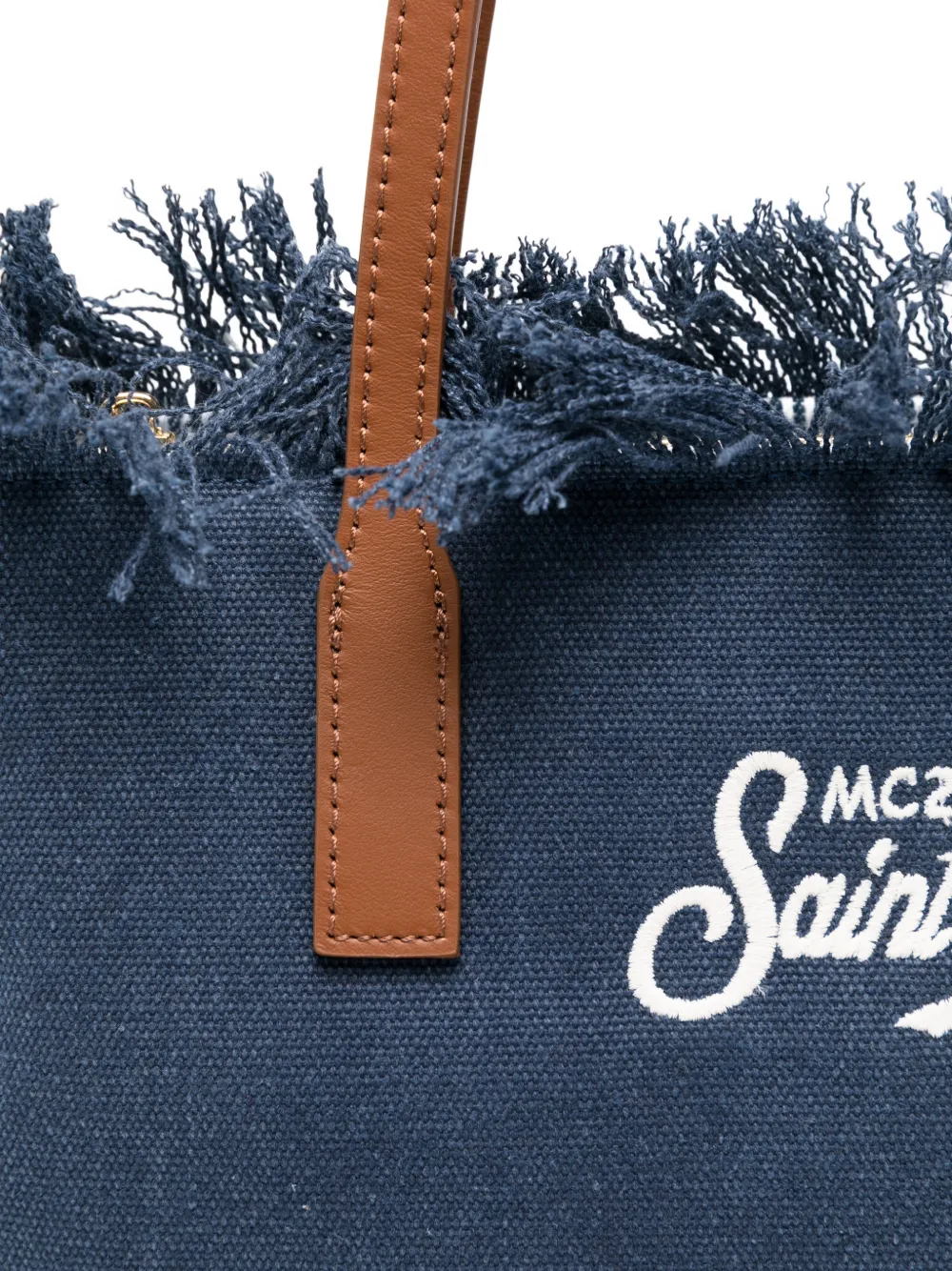 Mini City Fringed-Detail Tote Bag