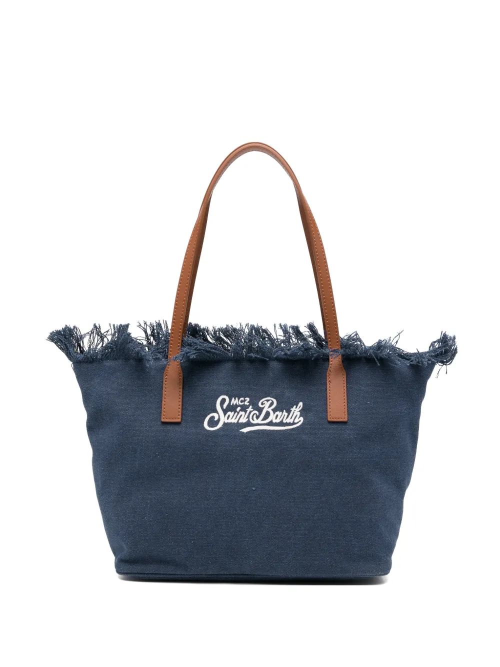 Mini City Fringed-Detail Tote Bag