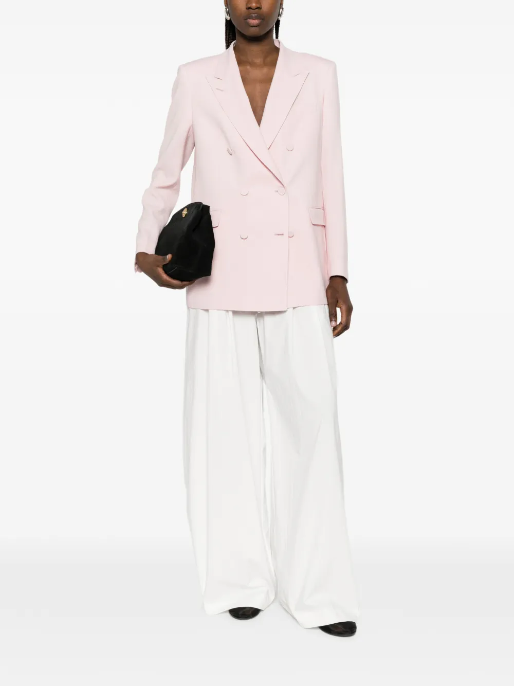 Tagliatore J-Jasmine10B blazer met dubbele rij knopen Roze