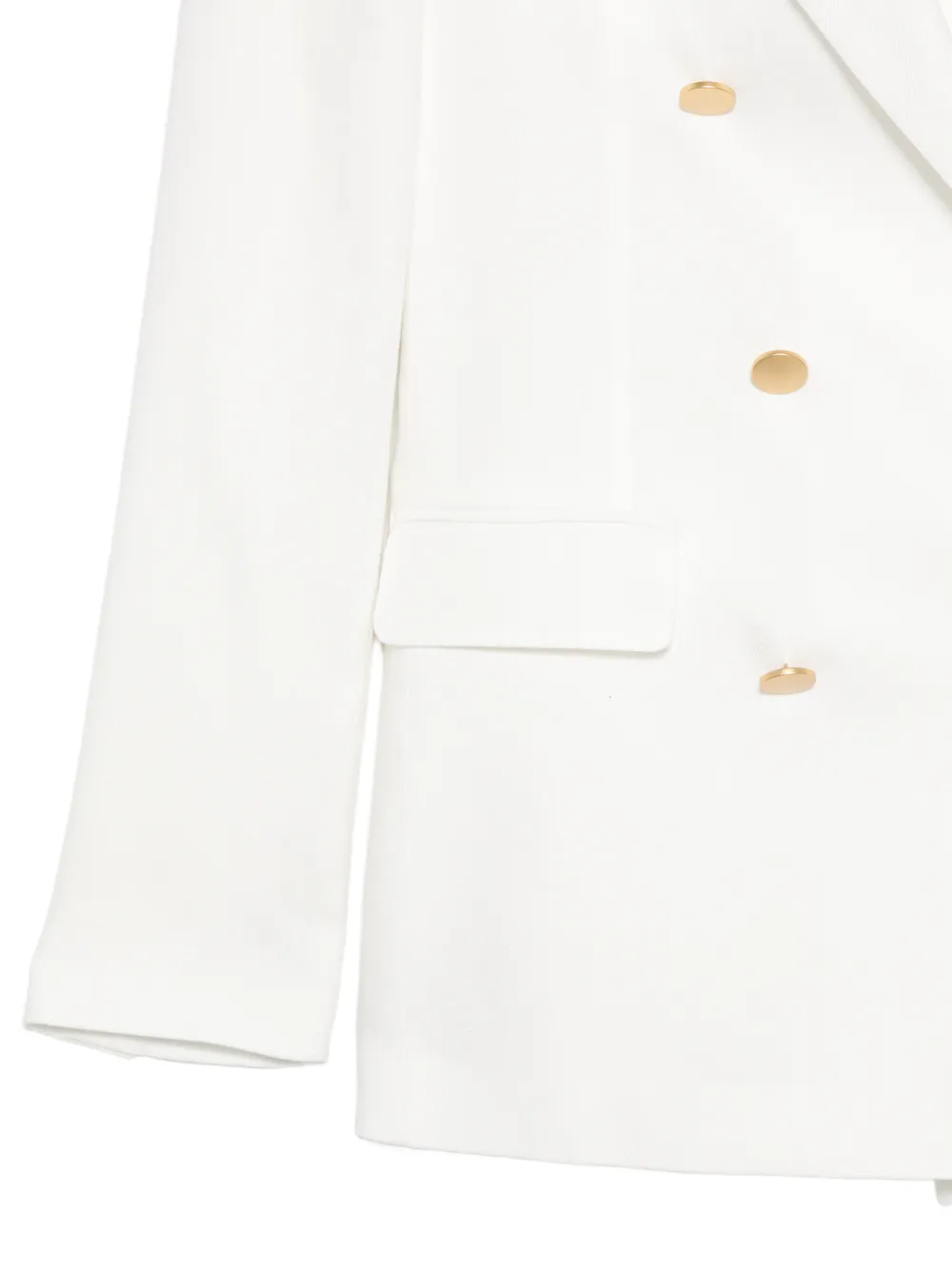 Tagliatore Blazer met dubbele rij knopen Wit