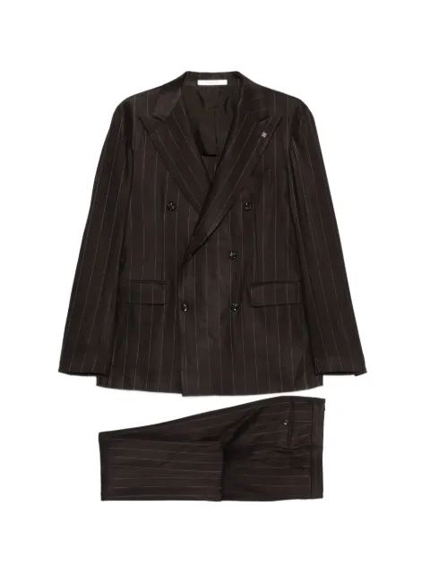 Tagliatore pinstripe double-breasted suit
