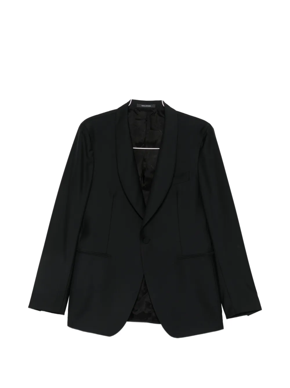 Tagliatore shawl-lapel single-breasted suit - Nero
