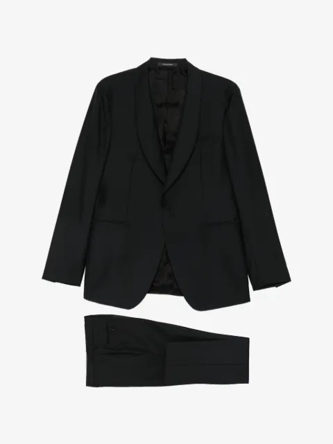 Tagliatore shawl-lapel single-breasted suit