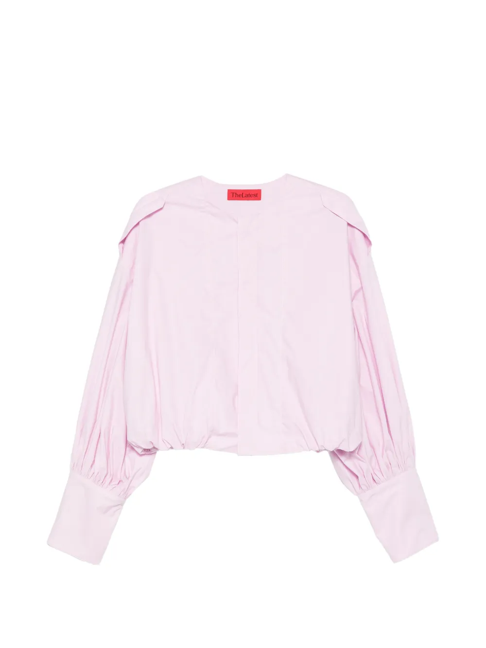 THELATEST Diana shoulder-panelled top - Rosa