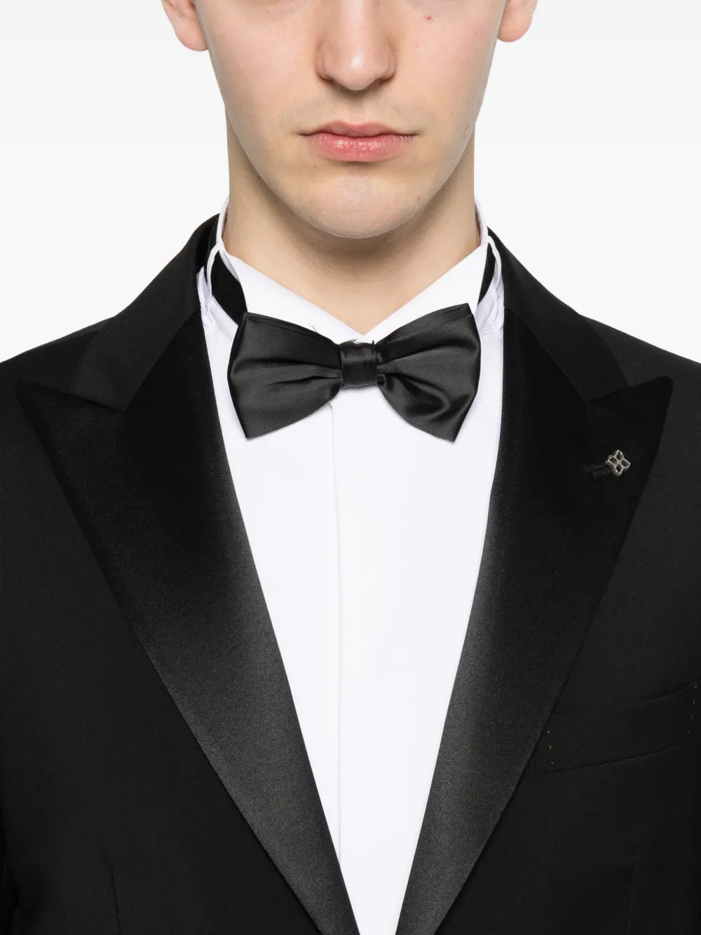 Tagliatore Pak met puntige revers Zwart