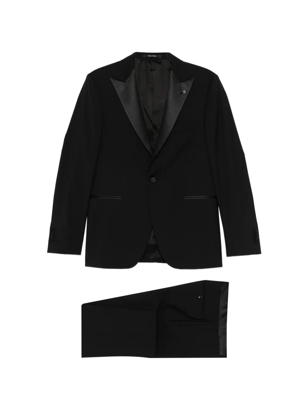Tagliatore peak-lapel suit - Nero