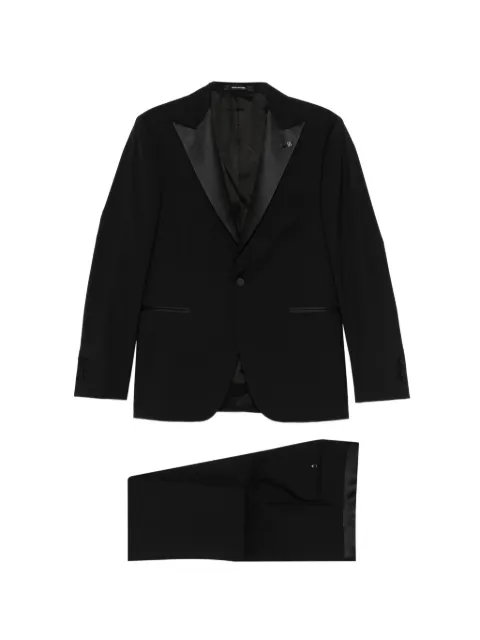 Tagliatore peak-lapel suit