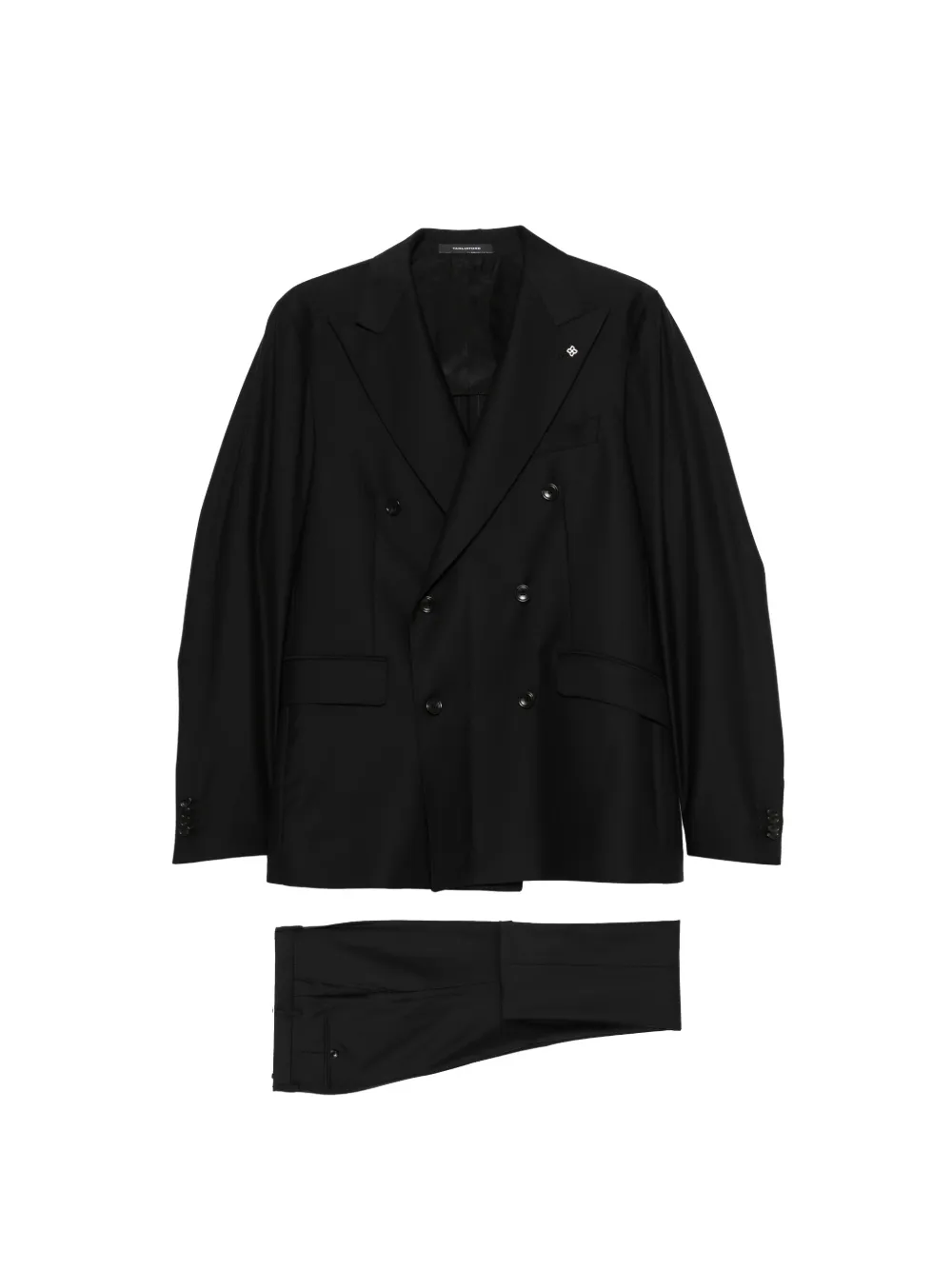 Tagliatore double-breasted suit - Schwarz