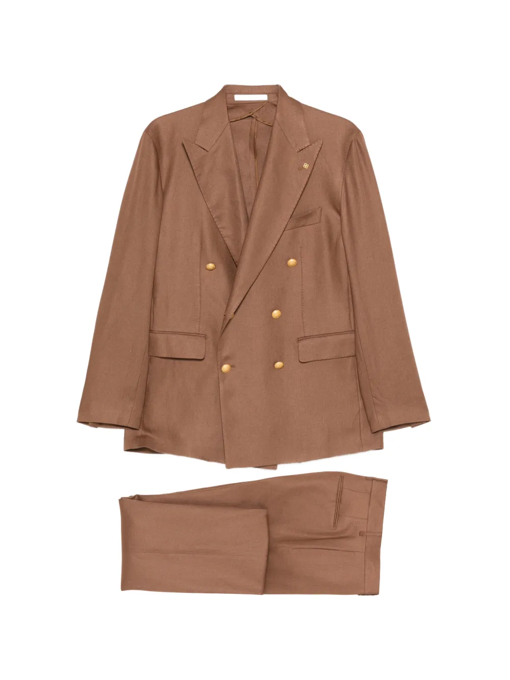 Tagliatore double-breasted suit - Marrone