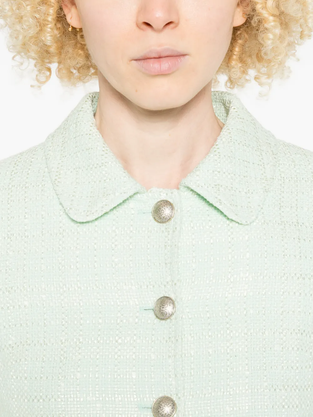 Tagliatore Idelle jack met knopen Groen
