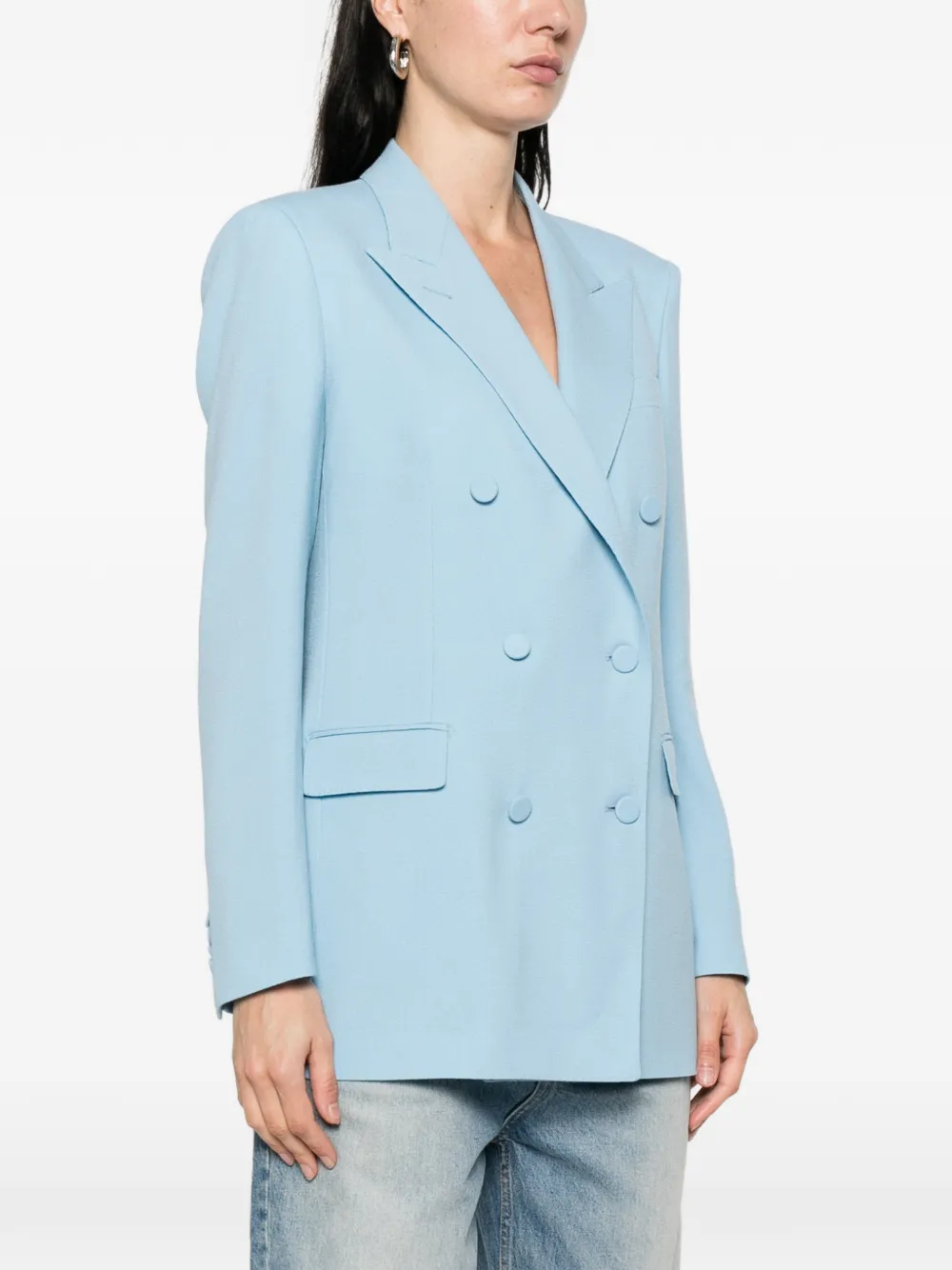 Tagliatore Blazer met dubbele rij knopen Blauw