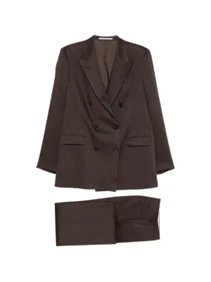 Tagliatore ダブルスーツ | ブラウン | FARFETCH JP