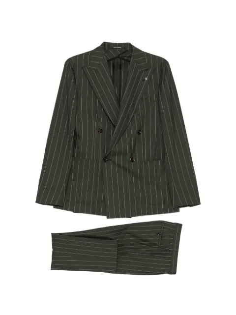 Tagliatore pinstripe double-breasted suit