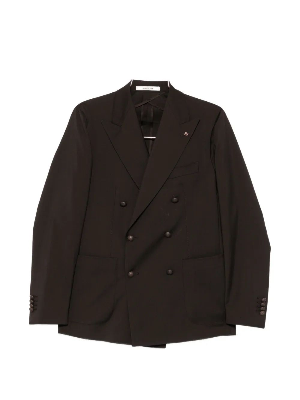 Tagliatore double-breasted buttoned suit - Marrone